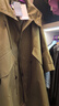 Weekend Max Mara 2025春夏女裝華達(dá)呢風(fēng)衣斗篷外套5021055106 綠色 40 曬單實(shí)拍圖
