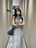 星期六女包2025帆布牛仔藍托特包通勤包包單肩腋下包教師節禮物 曬單實(shí)拍圖