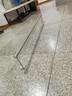 菱固居 304不銹鋼法蘭座毛巾掛衣桿底座吊通支架浴簾桿固定座桿配件圓管座 25規(guī)格半通圓頭（加長款） 304材料（帶裝飾蓋） 曬單實拍圖
