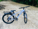 EG7山地自行車女士學(xué)生成人公路單車騎行通勤上班變速越野男士山地車 【至尊】輻條輪-減震-白紫色 26英寸21速 曬單實(shí)拍圖