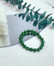 中國黃金（CHINA GOLD）綠瑪瑙項鏈女款素圈散珠新中式國風(fēng)老情人節生日禮物送女朋友老婆 珍愛(ài)禮盒*6mm綠瑪瑙套裝（項鏈+手鏈） 曬單實(shí)拍圖