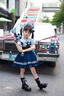 G.DUCKKIDS小黃鴨女童連衣裙夏季朱迪兔子警官洛麗塔公主裙兒童生日禮服裙子 藍(lán)色 140 建議9~10歲【130-140cm】cm 曬單實拍圖