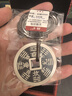 招礦足銀9999實心復古做舊黃財神錘紋銀吊墜飾品 【背面錘紋—做舊款】 黃財神銀吊墜一件49克 曬單實拍圖
