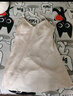 貓惑純欲風(fēng)帶胸墊冰絲睡衣女士吊帶簡約仿真絲睡裙夏季家居服套裝禮盒 香檳色【帶胸墊】【吊帶+外袍】 XL【適合115-135斤】 曬單實(shí)拍圖
