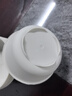 稻殼一次性餐具食品級可降解耐高溫商用家用酒席環(huán)保戶外出游 加厚稻殼碗【白色】 320ML【200個】 曬單實拍圖