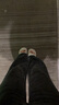 UR2025春季新款女裝簡約復(fù)古休閑百搭牛仔長褲UWM850077 深灰 28 曬單實拍圖