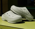 adidas 波波涼鞋 OZWAVE CLOG穩(wěn)定緩震回彈厚底老爹拖鞋阿迪達斯   亮光綠/亮檸檬黃(推薦選大一碼)   46 曬單實拍圖