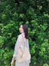 DUTRIEUX大容量編織包包女包2025新款夏時(shí)尚棉線(xiàn)斜挎托特包海邊度假沙灘包 拉鏈款編織包【米白色帶掛件】 曬單實(shí)拍圖