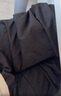 浪莎闊腿褲女夏季薄款小個(gè)子高腰顯瘦卷邊直筒褲寬松休閑百搭八分褲 曬單實(shí)拍圖