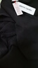 皮爾卡丹牛仔褲女夏季修身顯瘦彈力收腰百搭寬松顯高微喇褲子黑色L碼 曬單實拍圖