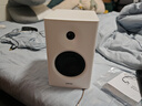 漫步者（EDIFIER）MR4 有源監(jiān)聽2.0音箱  HIFI音質(zhì) 多媒體電腦電視音響 桌面音響 白色 曬單實拍圖