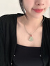 周百福和田玉彌勒佛吊墜女項(xiàng)鏈女2025新款玉佩生日七夕情人節(jié)禮物送女友 曬單實(shí)拍圖
