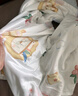 貝肽斯兒童夏涼被嬰兒被子四季通用寶寶幼兒園空調(diào)被星光兔 150×120cm 曬單實拍圖