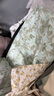 獨(dú)束大碼女裝【長(zhǎng)短款】溫柔碎花連衣裙女夏裝新款胖mm遮肉顯瘦A字裙 漫野綠蹤 M 曬單實(shí)拍圖