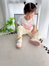 歐孕（OUYUN）學(xué)步鞋嬰幼兒透氣網(wǎng)面夏鞋寶寶涼鞋機能鞋 小櫻桃粉  21  曬單實拍圖