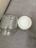Next Kiss英國(guó)聯(lián)名胖胖杯豆?jié){杯迷你玻璃杯女便攜水杯帶刻度牛奶咖啡搖搖杯 珍珠白 300ml 曬單實(shí)拍圖