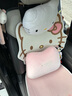 途喜迪士尼汽車(chē)頭枕開(kāi)車(chē)護頸枕記憶棉腰靠后排車(chē)載抱枕睡覺(jué)神器U型枕 米妮新款-【單個(gè)腰靠】 曬單實(shí)拍圖