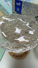 逸居客（YIJUKE）【4個(gè)裝】冰川玻璃味碟不規(guī)則水果碟蛋糕甜品盤蘸料碟小吃碟零食 曬單實(shí)拍圖