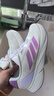 阿迪達(dá)斯（adidas）童鞋男女大童DURAMO SL旋鈕運(yùn)動(dòng)鞋 IE9102白/紫/淺紫 曬單實(shí)拍圖