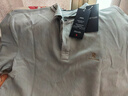 夢(mèng)特嬌（MONTAGUT）100%長(zhǎng)絨棉polo衫短袖夏季男士翻領(lǐng)日常百搭T恤 云汐藍(lán) XL/52  曬單實(shí)拍圖