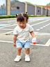 DISNEY迪士尼學(xué)步鞋幼嬰兒室內(nèi)鞋女童防踢童鞋中小童女寶寶兒童鞋 白色 23 曬單實拍圖