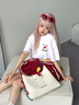 toutou2025包女hellokitty凱蒂貓kt托特包一包多用大容量雙肩包生日禮物 奶油白【標(biāo)配禮盒 順豐速達(dá)】 曬單實(shí)拍圖
