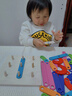 桑咻 蒙氏百變形狀拼搭套柱玩具幼兒園寶寶早教拼圖小班中班益智2-3歲 百變套柱【26條配件+30卡片】 曬單實(shí)拍圖