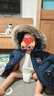 Teenie Weenie Kids【大絨帽派克服】小熊童裝25新款秋冬男女童寶寶三防羽絨服 藏青色 100 cm 曬單實(shí)拍圖