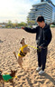 嬉皮狗（hipidog）狗狗救生衣寵物游泳衣服夏季柴犬泰迪中小型犬玩水泳衣中型大型犬 可愛蜜蜂 L（胸圍69-81，脖圍45-59） 曬單實拍圖