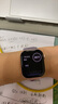 Apple/蘋(píng)果 Watch Series 10 智能手表GPS款42毫米玫瑰金色鋁金屬表殼梅子色回環(huán)式運(yùn)動(dòng)表帶MX1X3CH/B 曬單實(shí)拍圖