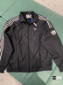 adidas休閑簡約三條紋梭織立領(lǐng)夾克外套男裝阿迪達(dá)斯官方三葉草 黑色 XS 曬單實拍圖