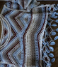 皮爾卡丹（pierre cardin）波西米亞風(fēng)刺繡鏤空設(shè)計感冰絲針織衫女夏民族風(fēng)流蘇鉤花短袖上衣 卡其色 均碼 80-120斤 曬單實拍圖
