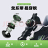 安踏兒童跑步鞋男女童秋細網(wǎng)犟彈運動(dòng)紐扣網(wǎng)面透氣跑鞋A12435523 曬單實(shí)拍圖