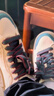 FILA FUSION斐樂潮牌帆布鞋2025春夏男鞋POP時尚休閑鞋低幫板鞋 曬單實(shí)拍圖
