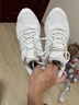 adidas ADISTAR CUSHION網(wǎng)面透氣貼合老爹鞋男女阿迪達(dá)斯三葉草 白/白/皇家藍(lán) 42.5 曬單實(shí)拍圖