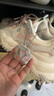 FILA FUSION 斐樂女鞋新款硬糖厚底休閑老爹鞋貓爪掛件運(yùn)動(dòng)鞋女 奶白/薄霧灰-GC 36 曬單實(shí)拍圖