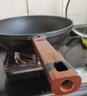 SOWE素味炒鍋 0氟不粘鍋 鈦鉆耐磨 家用煎鍋 電磁爐燃?xì)庠钔ㄓ?32cm 曬單實(shí)拍圖