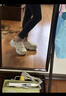 邦帛世厚底洞洞鞋女款春夏季外穿踩屎感婚紗神器包頭居家沙灘海邊拖鞋 洞洞鞋【銀色小熊】 36-37 偏小碼 曬單實(shí)拍圖