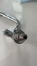 九牧（JOMOO） 衛浴廚房水槽菜盆水龍頭 單冷入墻式水龍頭 墻式單冷廚房龍頭 橫款側開(kāi)-單冷7字入墻龍頭-7714 曬單實(shí)拍圖