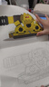KV44坦克世界畫畫本卡通動漫描摹本素描本兒童基礎入門描線涂鴉涂色繪畫本小學生幼兒園專用圖畫本 4本：坦克大戰(zhàn)套裝一 曬單實拍圖