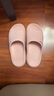 奧康（Aokang）浴室拖鞋女夏季居家踩屎感厚底eva洗澡防滑中老年防臭涼拖鞋男 粉色 37-38 【適合36-37】 曬單實(shí)拍圖