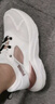彪馬PUMA 緩震防滑透氣網(wǎng)面回彈增高厚底跑步鞋女312001 白色-玫瑰金- 曬單實(shí)拍圖