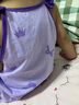 迷你木木屋女童睡裙夏季純棉吊帶裙可愛(ài)印花小女生連衣裙 小兔公主  120  曬單實(shí)拍圖