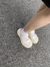 鉑吶苓厚底瑪麗珍鞋女2025秋季新款松糕大頭丑萌單鞋百搭魔術(shù)貼小白鞋 厚底小白鞋【白色】 37 曬單實(shí)拍圖