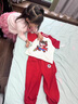 G.DUCK KIDS小黃鴨女童哪吒敖丙發(fā)光T恤套裝2025夏季兒童卡通休閑純棉兩件套 紅色哪吒兩件套 110 工廠直發(fā) 曬單實拍圖