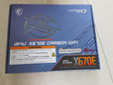 微星（MSI）MPG X670E CARBON WIFI DDR5暗黑電腦主板 支持CPU7950X3D/7900X3D/9800X3D(AMD X670E/AM5接口） 曬單實(shí)拍圖