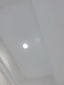 雷士照明（NVC）深杯防眩射燈小山丘嵌入式孔燈客廳極窄邊框洗墻燈COB無主燈照明 黑杯款(暖光3000K) 10瓦（開孔7-8cm） 曬單實(shí)拍圖