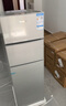榮事達(dá)（Royalstar）215升三門冰箱家用小型大容量三開門 節(jié)能低噪租房中門軟冷凍超薄微霜低音保鮮電冰箱 以舊換新 72L【一級(jí)能效】三天一度電 銀色 曬單實(shí)拍圖