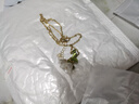 I精致蘭花項(xiàng)鏈女夏輕奢小眾高級(jí)感法式復(fù)古氣質(zhì)鎖骨鏈配飾 M96【鈴蘭花項(xiàng)鏈】 曬單實(shí)拍圖