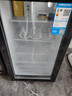 奧克斯冰吧冷藏柜家用 恒溫酒柜迷你單門(mén)辦公室透明玻璃保鮮柜茶葉飲料柜小型冰箱 37L【全冷藏+白光燈+酒架】 曬單實(shí)拍圖